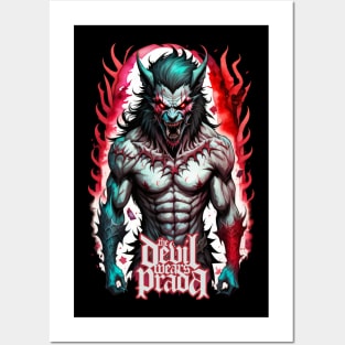 The Devil Wears Prada Demon Wolves Posters and Art